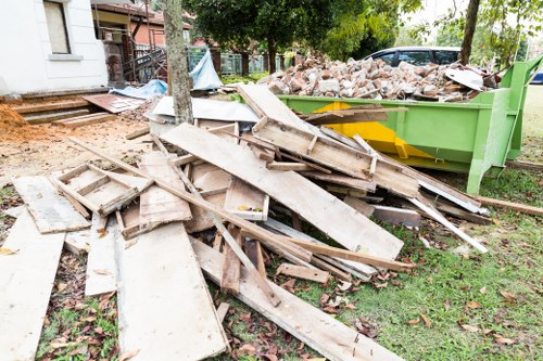Eco-friendly disposal methods during loft clearance